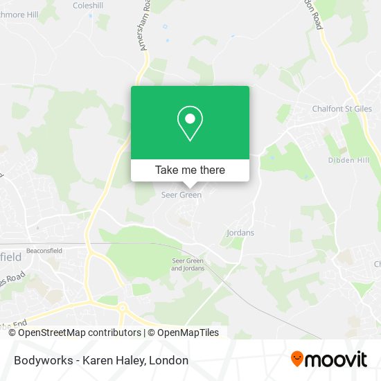 Bodyworks - Karen Haley map