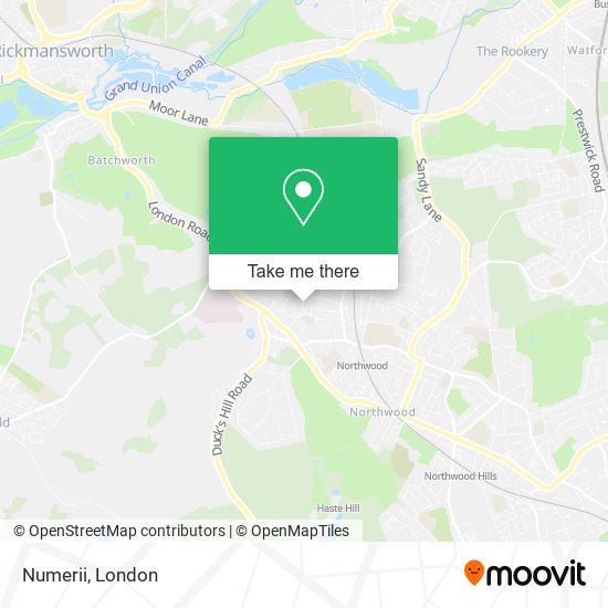 Numerii map