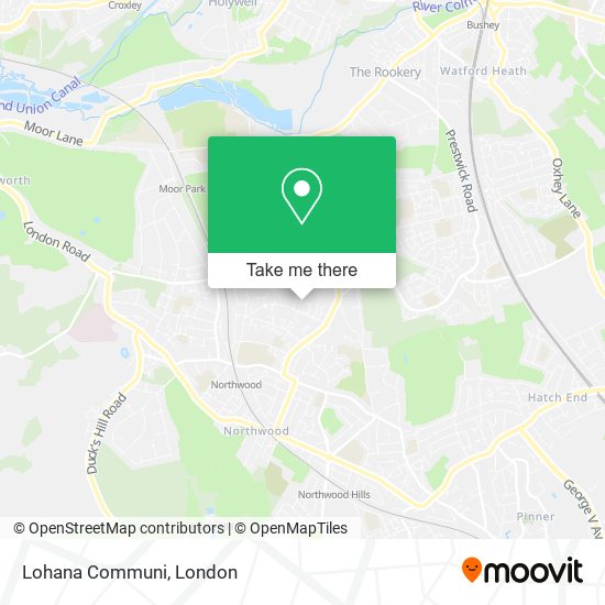 Lohana Communi map