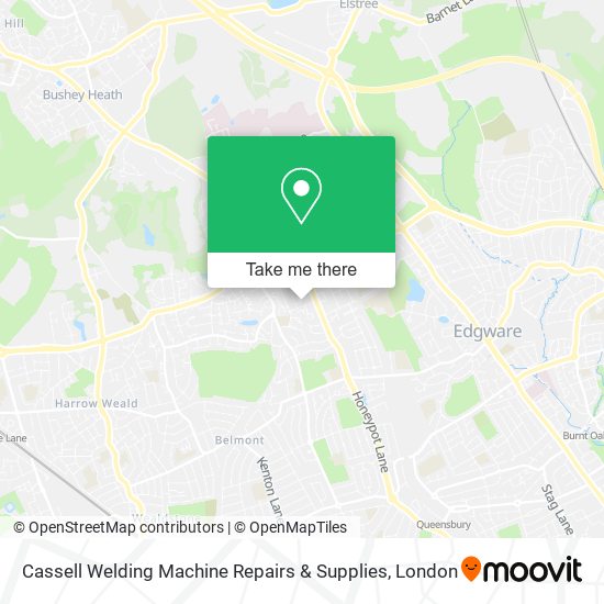 Cassell Welding Machine Repairs & Supplies map