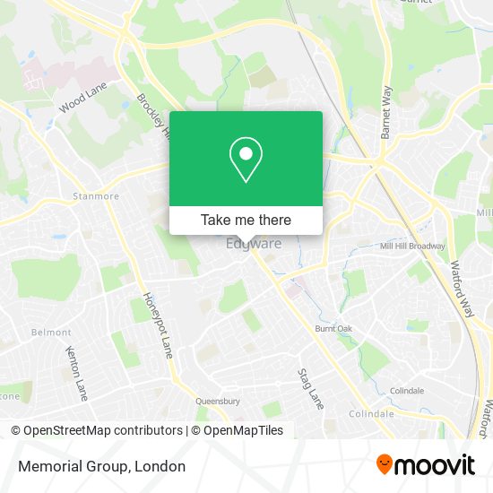 Memorial Group map