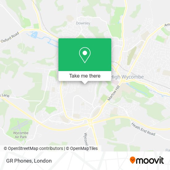 GR Phones map