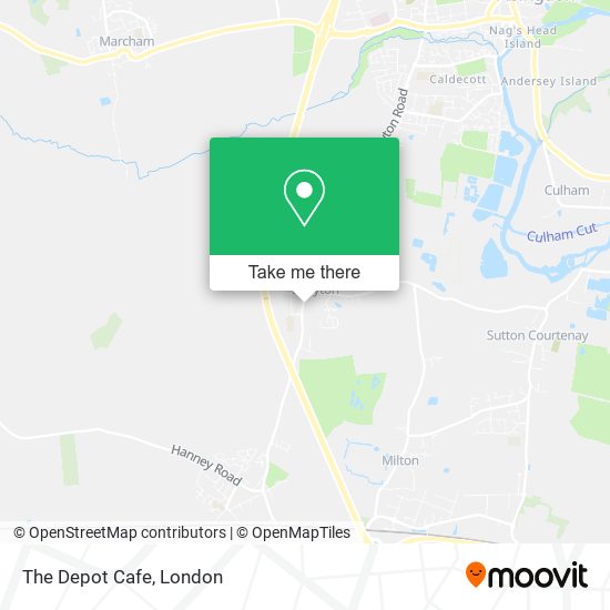 The Depot Cafe map