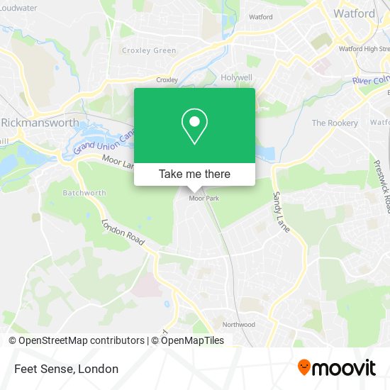 Feet Sense map