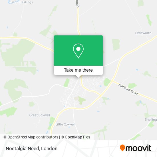 Nostalgia Need map
