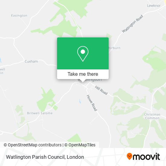 Watlington Parish Council map