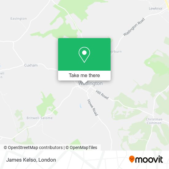 James Kelso map