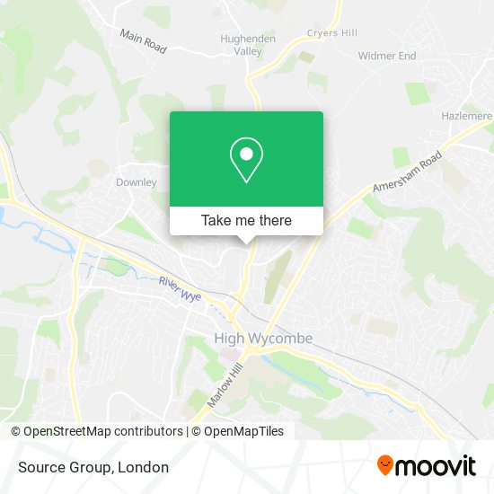 Source Group map