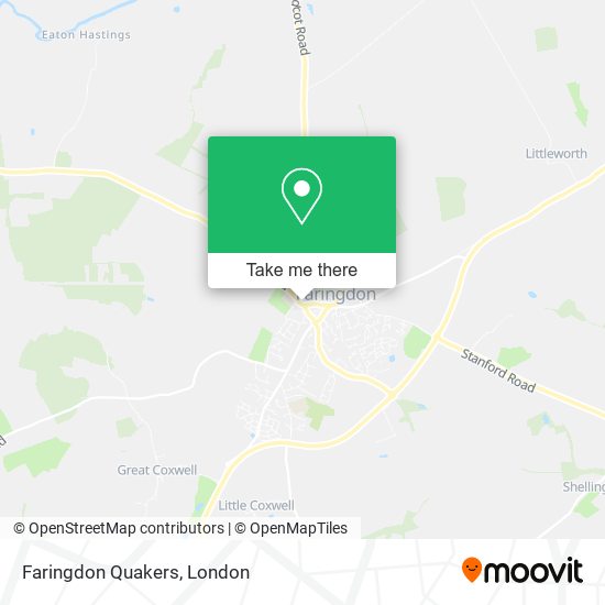 Faringdon Quakers map