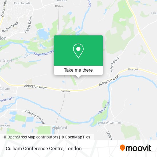 Culham Conference Centre map