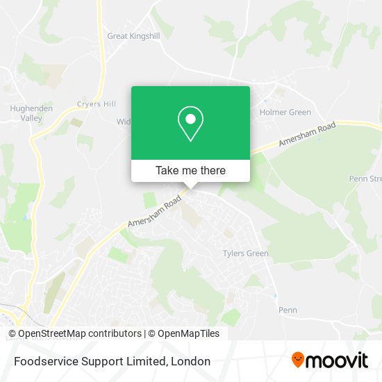 Foodservice Support Limited map