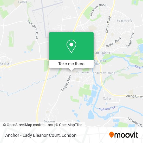 Anchor - Lady Eleanor Court map
