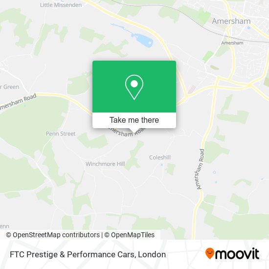 FTC Prestige & Performance Cars map