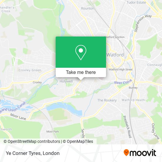 Ye Corner Tyres map