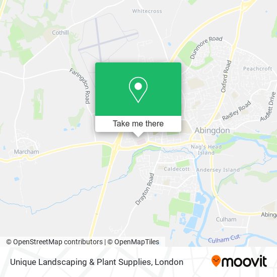 Unique Landscaping & Plant Supplies map