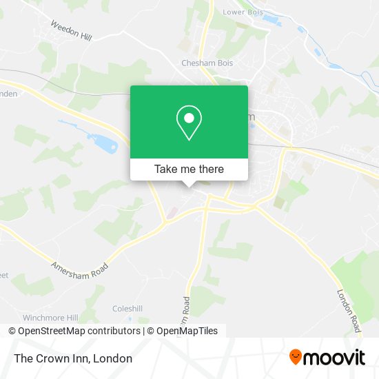 The Crown Inn map