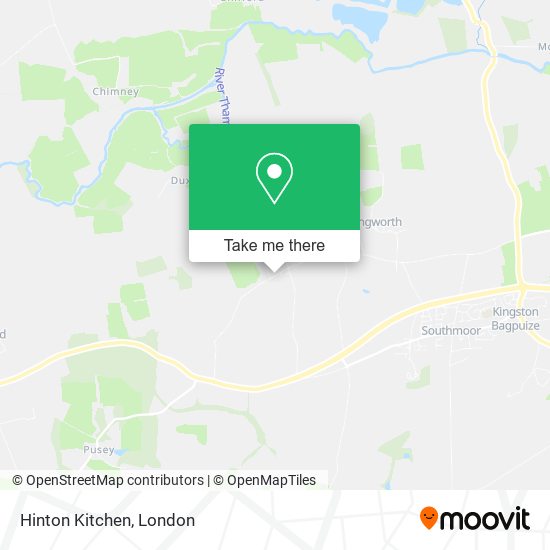Hinton Kitchen map