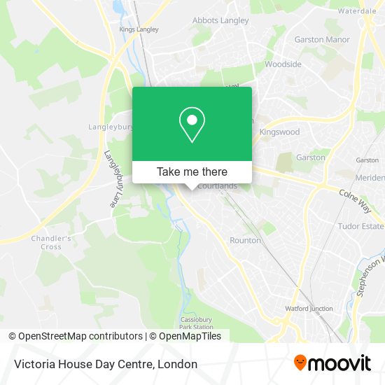 Victoria House Day Centre map