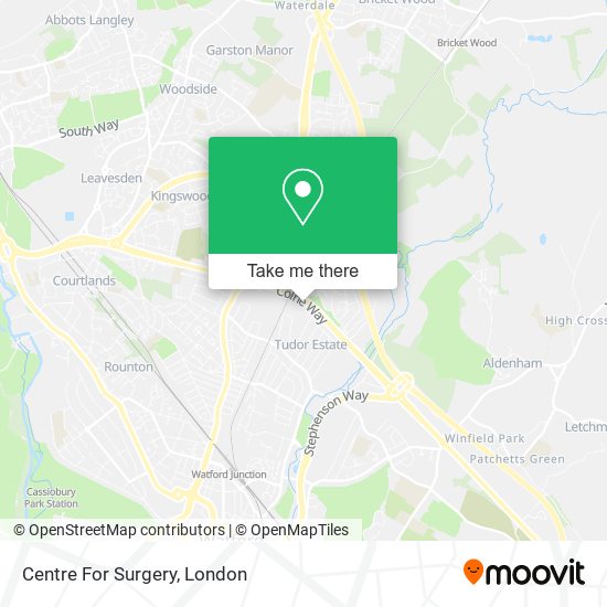 Centre For Surgery map