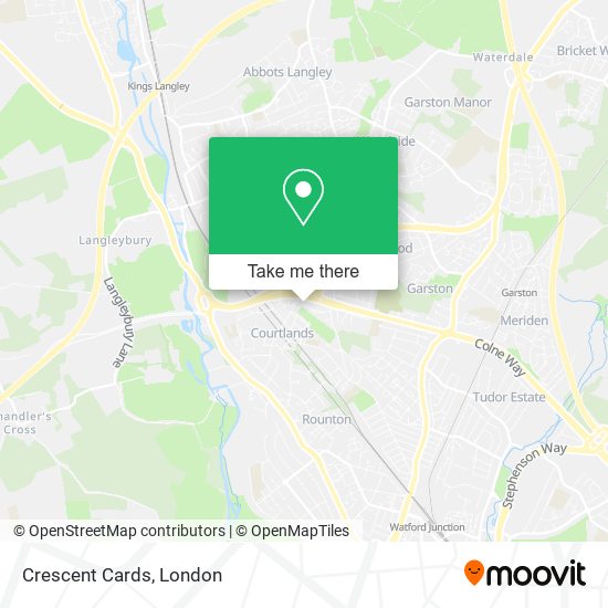 Crescent Cards map