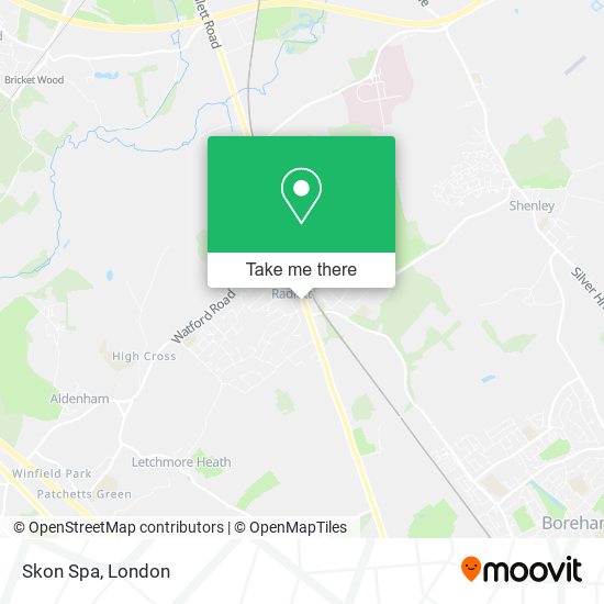 Skon Spa map