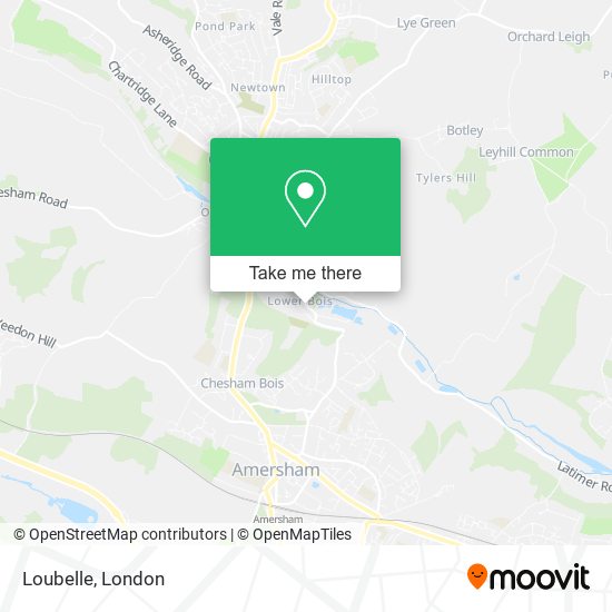 Loubelle map