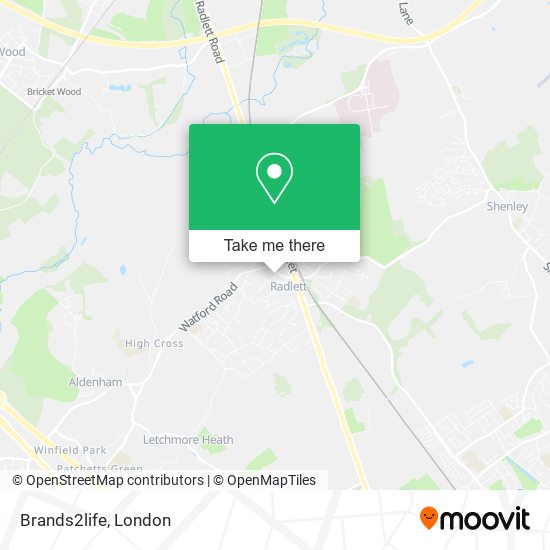 Brands2life map