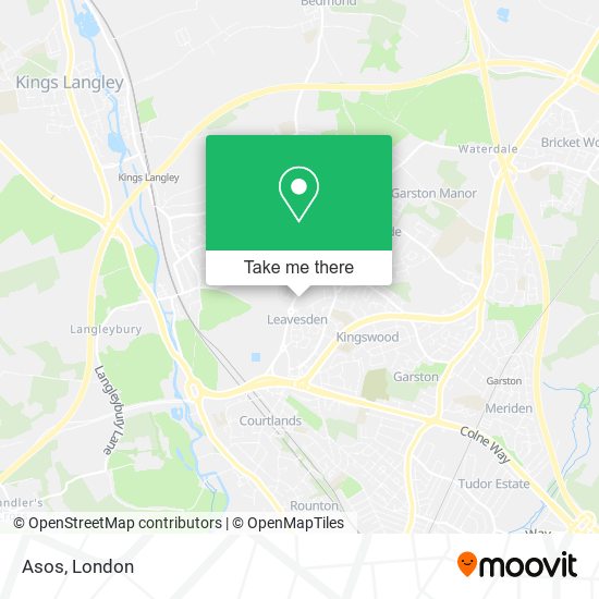 Asos map