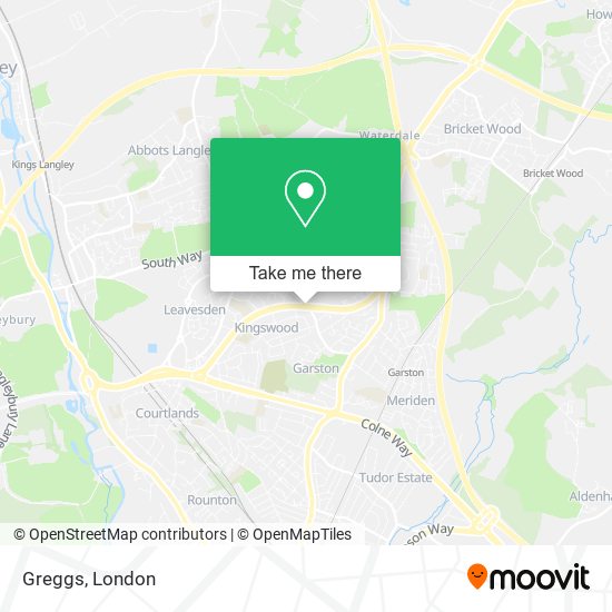 Greggs map