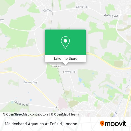 Maidenhead Aquatics At Enfield map