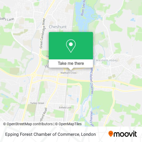 Epping Forest Chamber of Commerce map
