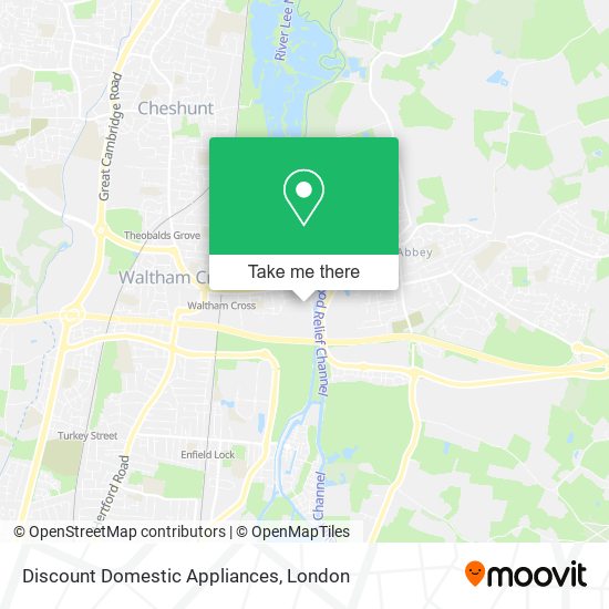 Discount Domestic Appliances map