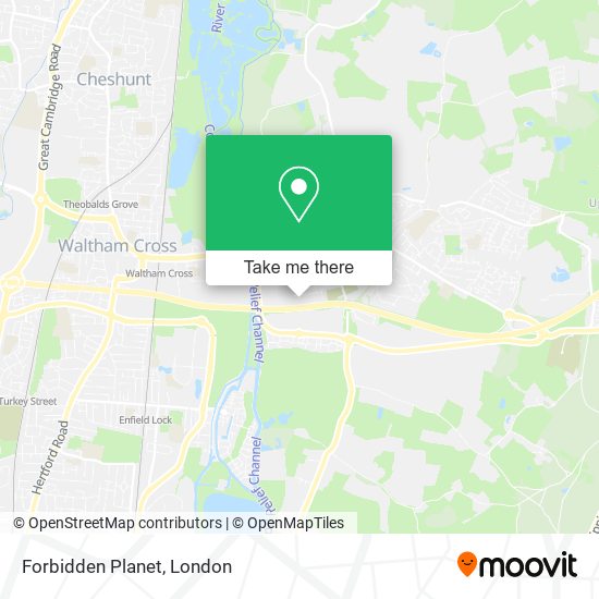 Forbidden Planet map