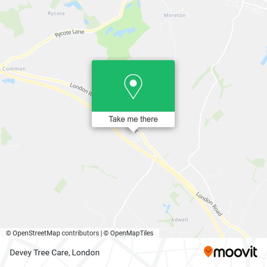 Devey Tree Care map