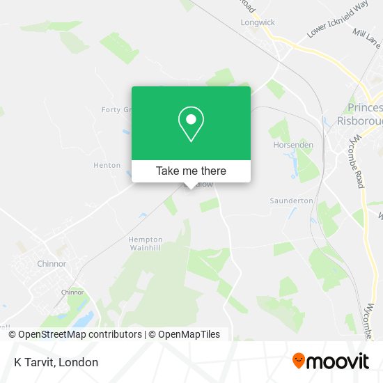 K Tarvit map
