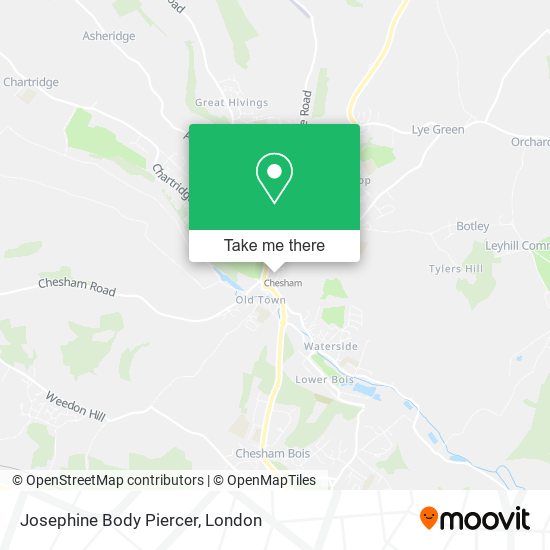 Josephine Body Piercer map