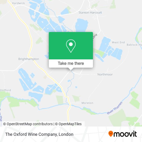The Oxford Wine Company map