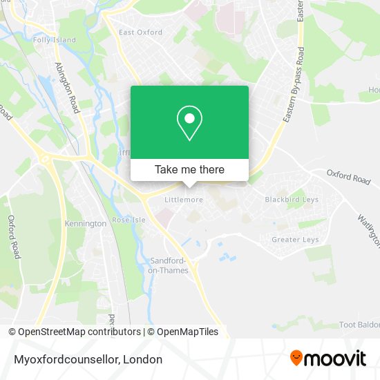 Myoxfordcounsellor map