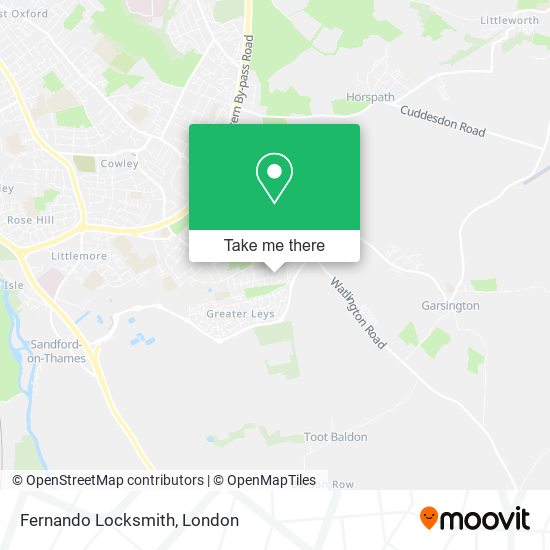 Fernando Locksmith map