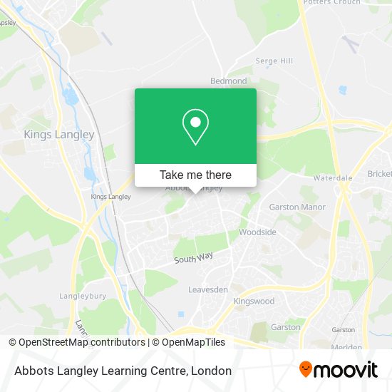 Abbots Langley Learning Centre map