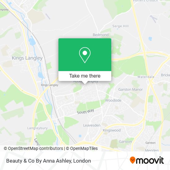 Beauty & Co By Anna Ashley map