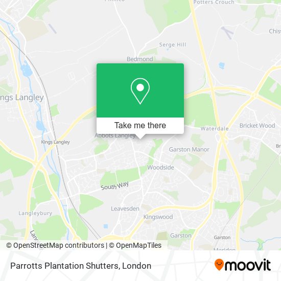 Parrotts Plantation Shutters map