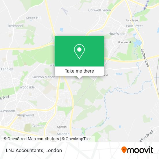LNJ Accountants map