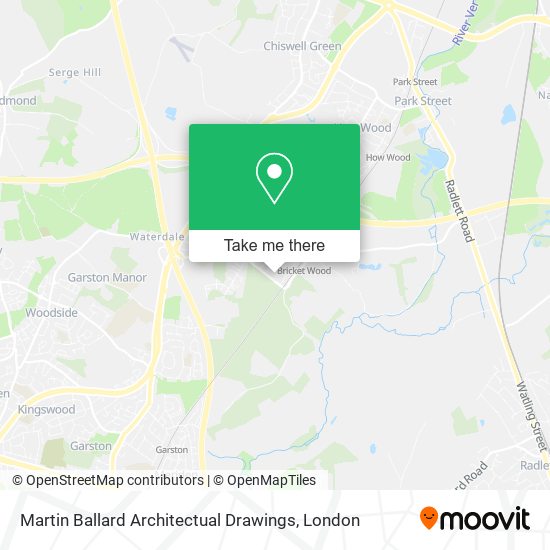 Martin Ballard Architectual Drawings map