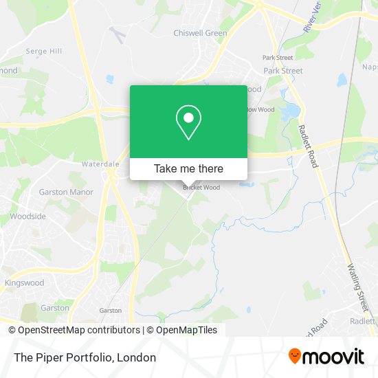 The Piper Portfolio map