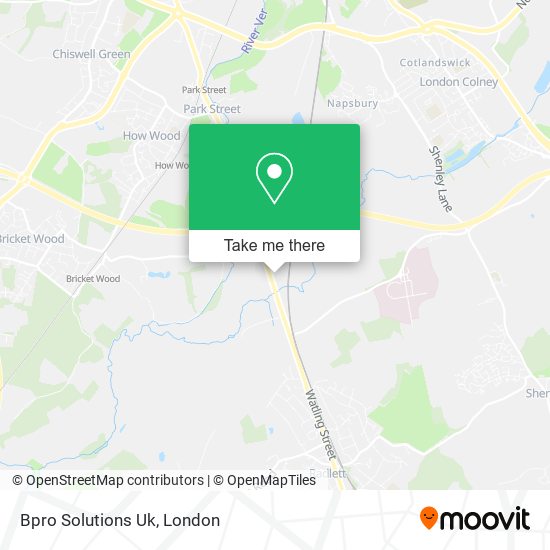 Bpro Solutions Uk map