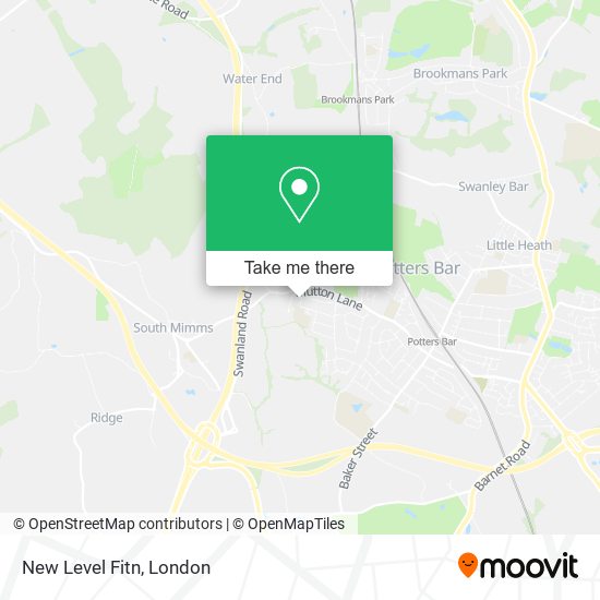 New Level Fitn map