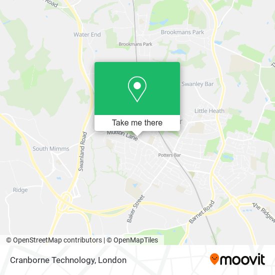 Cranborne Technology map