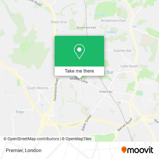 Premier map