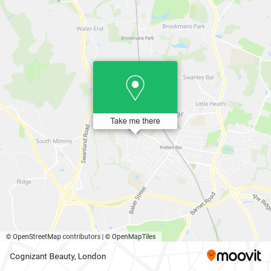 Cognizant Beauty map